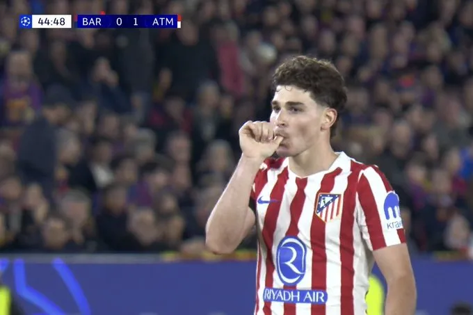 巴萨在最近14场欧冠比赛中，每场至少丢1球